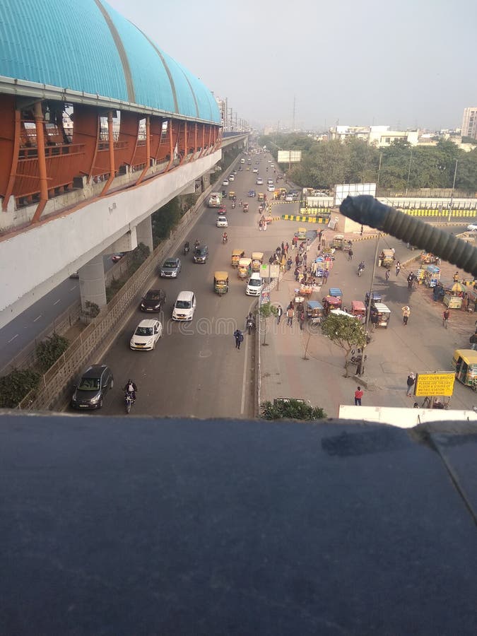 Beautiful place in noida near by city centre metro station india. Evening weather in noida near by sec 37 royalty free stock image Beautiful place in noida near by city centre metro station india. Evening weather in noida near by sec 37 royalty free stock image