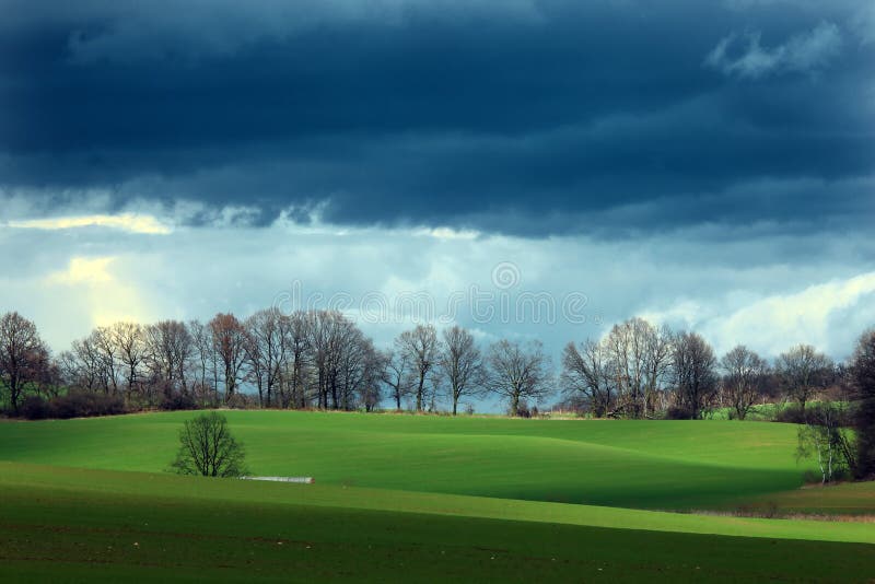 Beautiful Polish landscape