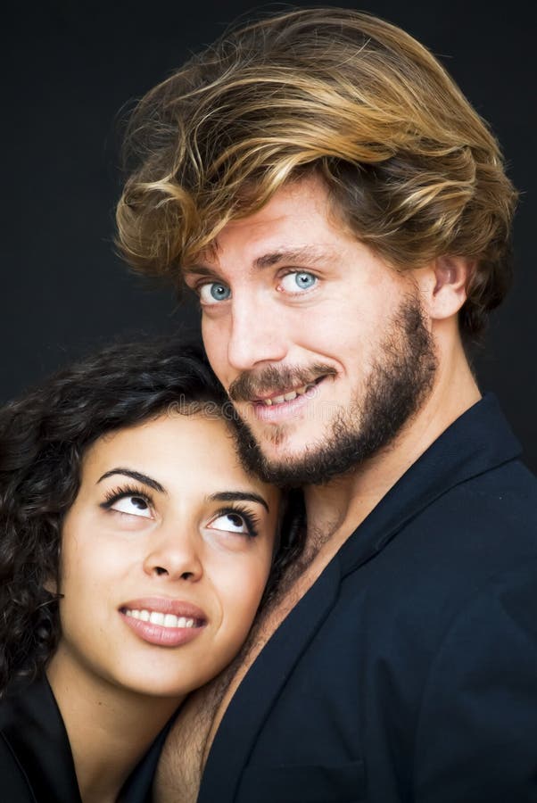 Beautiful Portrait of a Loving Couple Stock Photo Image of couple