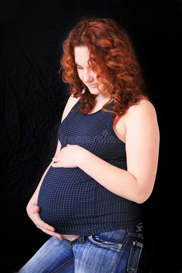 Beautiful pregnant woman