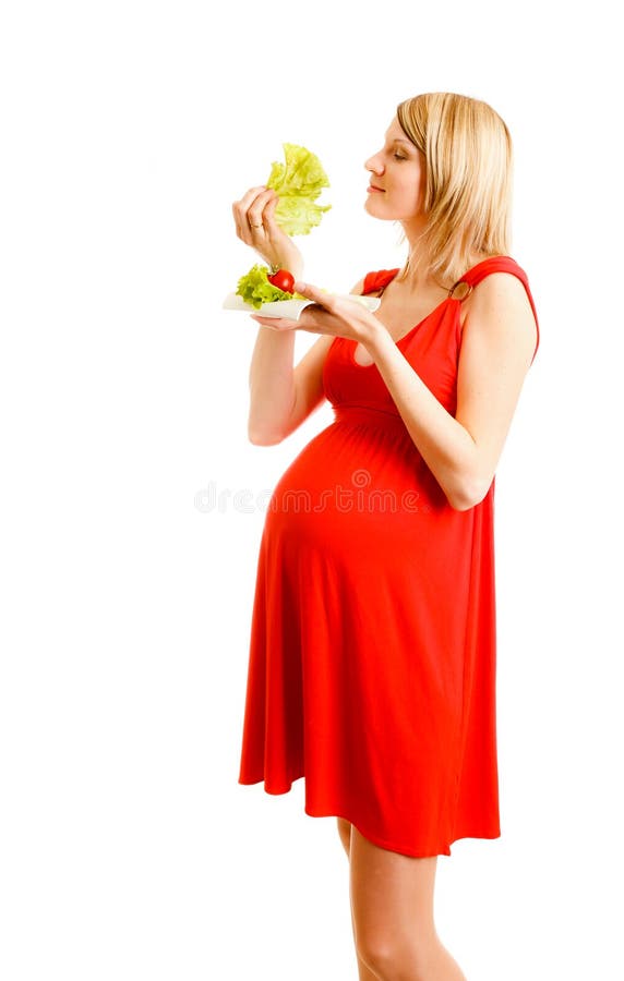 Beautiful pregnant woman