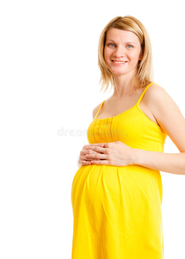 Beautiful pregnant woman