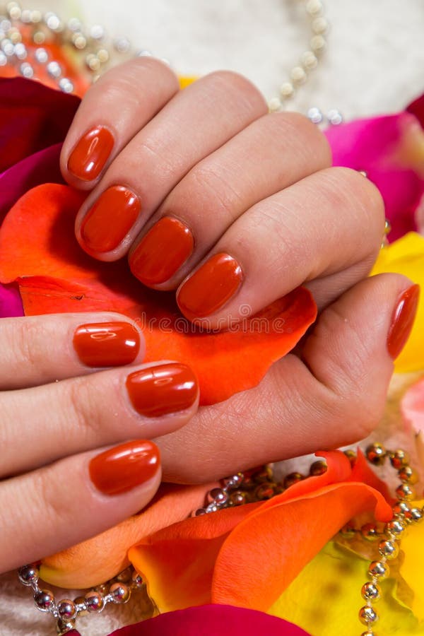 The Nail Polish Color You Need To Try If You're Concerned About Aging Hands
