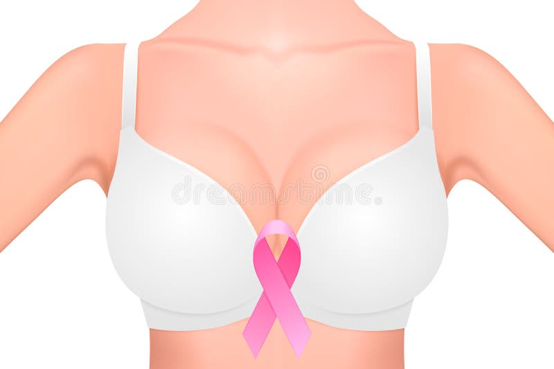 Small breasts breast augmentation female bust - Stock Illustration  [59118937] - PIXTA