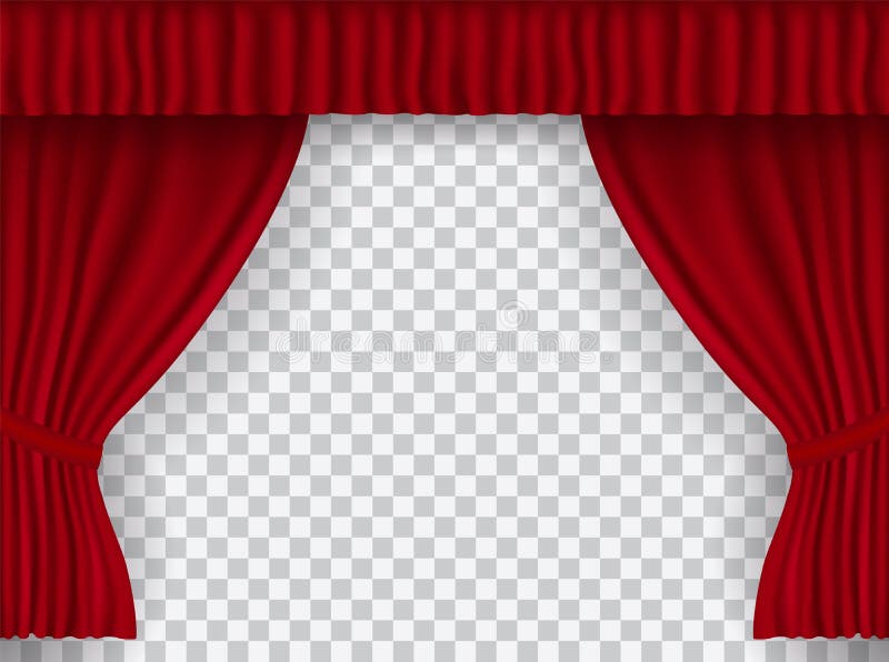 Premium Vector  Collection of realistic red curtains theater fabric silk  decoration for movie cinema or opera hall curtains and draperies interior  decoration object isolated on white for theater stage