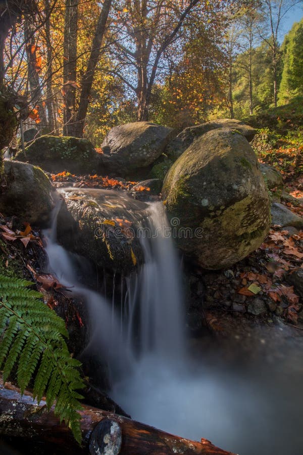 Beautiful river mountain region of Monchique, Portugal