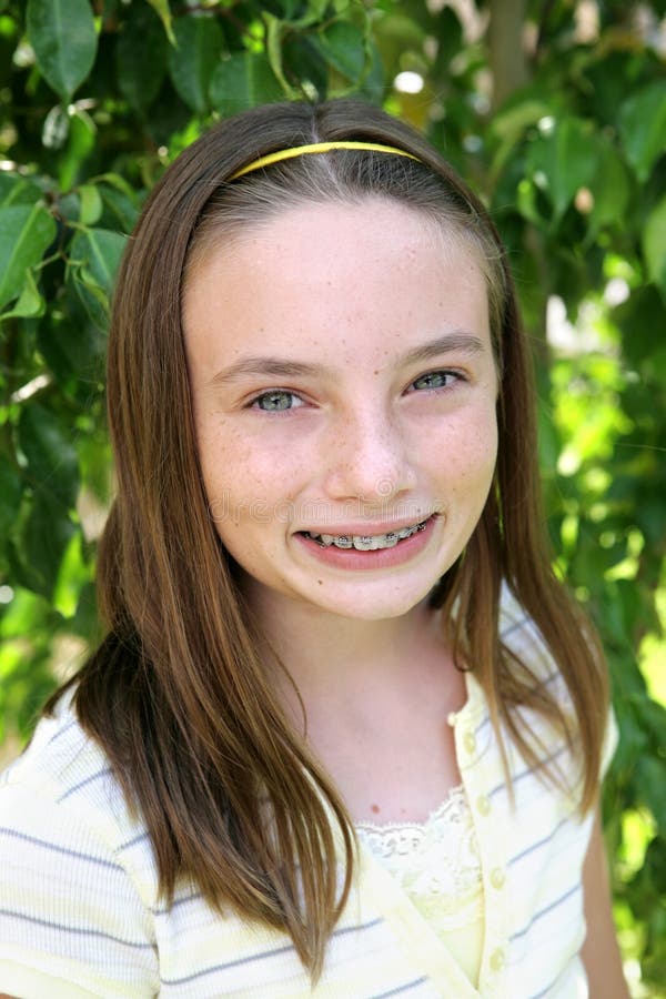 Beautiful School Girl royalty free stock photography