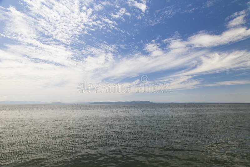 Beautiful sea look royalty free stock photography