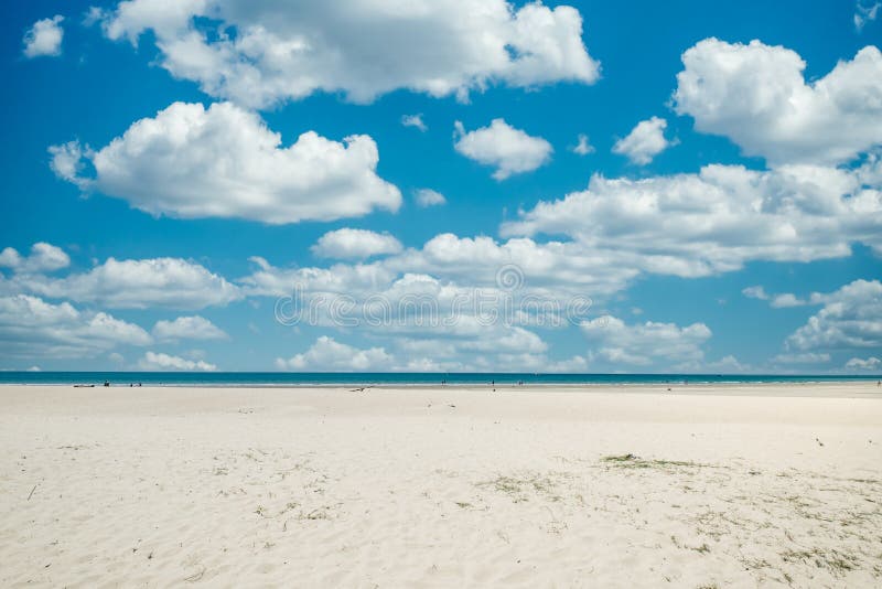 Beautiful Seascape tropical beach background.