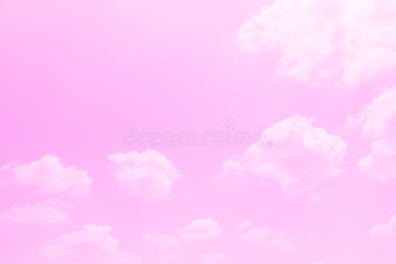 Beautiful Sky and Clouds in Soft Pastel  Pink Cloud in the Sky  Background Colorful Pastel Tone. Stock Image - Image of cloudscape, cloudy:  177406807