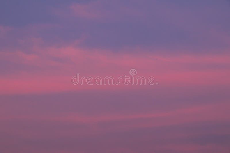 Beautiful Sky And Clouds In Soft Pastel Color.Soft Pink Cloud In The ...