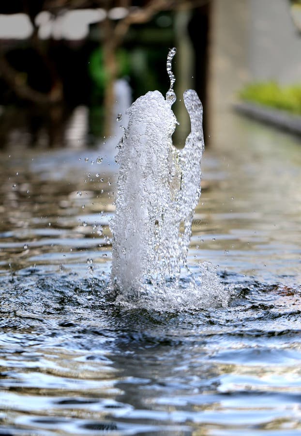 Beautiful small fountain