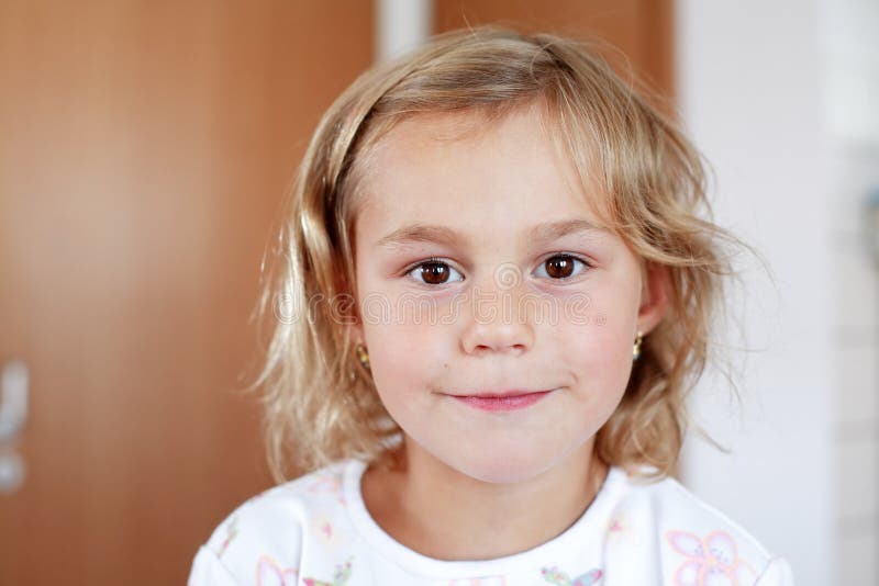 Beautiful small girl stock image. Image of family, emotion - 1941477