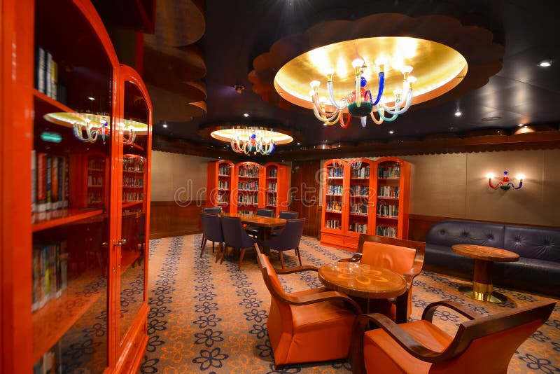 Beautiful small library royalty free stock photography