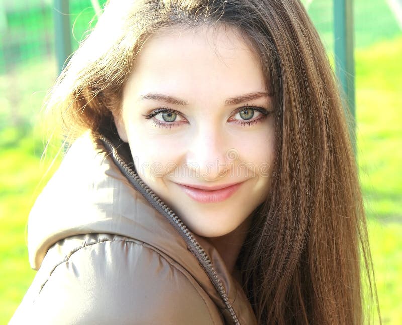 Sad Teenage Girl with Eyes Wide Open in Shock Stock Image - Image of ...