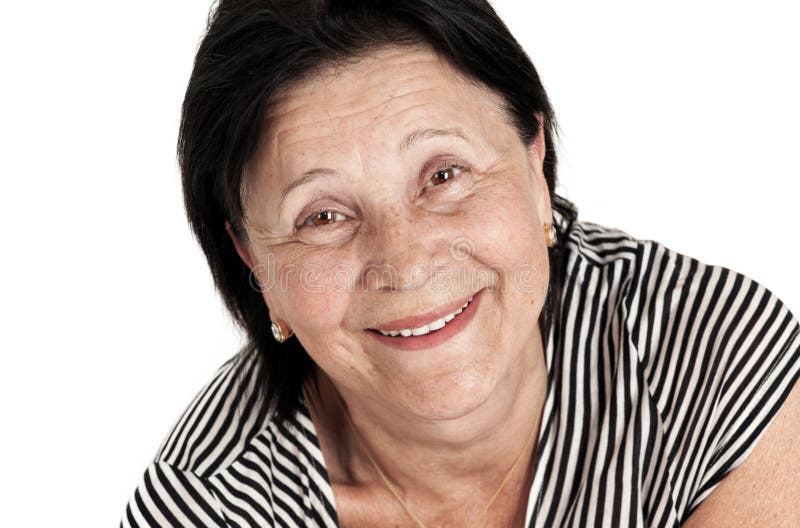 Beautiful Smiling Mature Woman