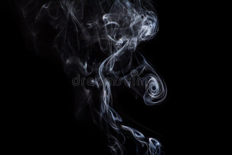 Beautiful Smoke on Black Background - Wallpaper Stock Image - Image of  physical, curve: 143340499