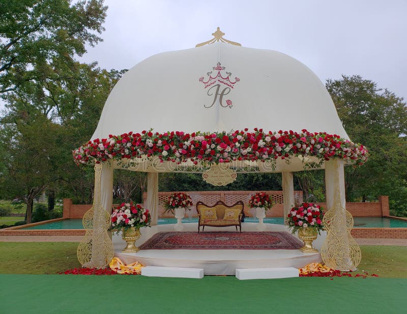 Beautiful Stage In Tyler Rose Garden Texas Usa Editorial