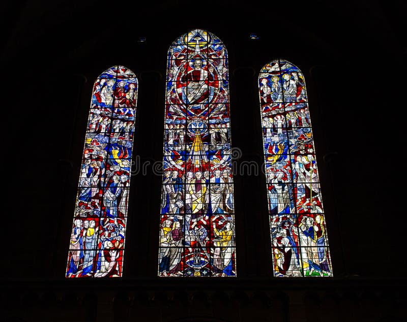 church stained glass background