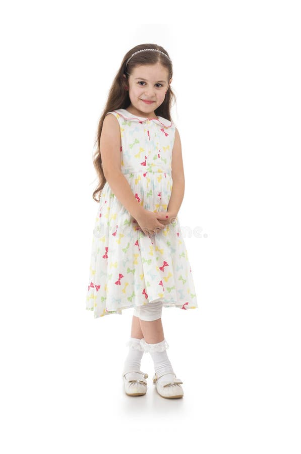 Beautiful Standing Girl Posing for Photo stock photography Beautiful Standing Girl Posing for Photo stock photography