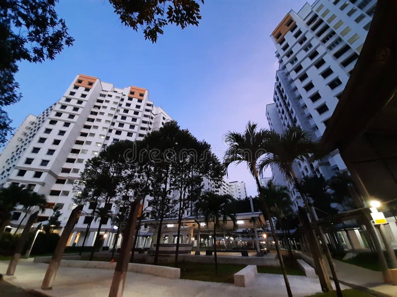 Beautiful State Houses Built by Singapore Housing Board Development