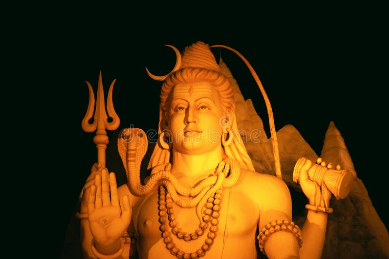 Beautiful Statue of Lord Shiva. Stock Image Image of maha, belief
