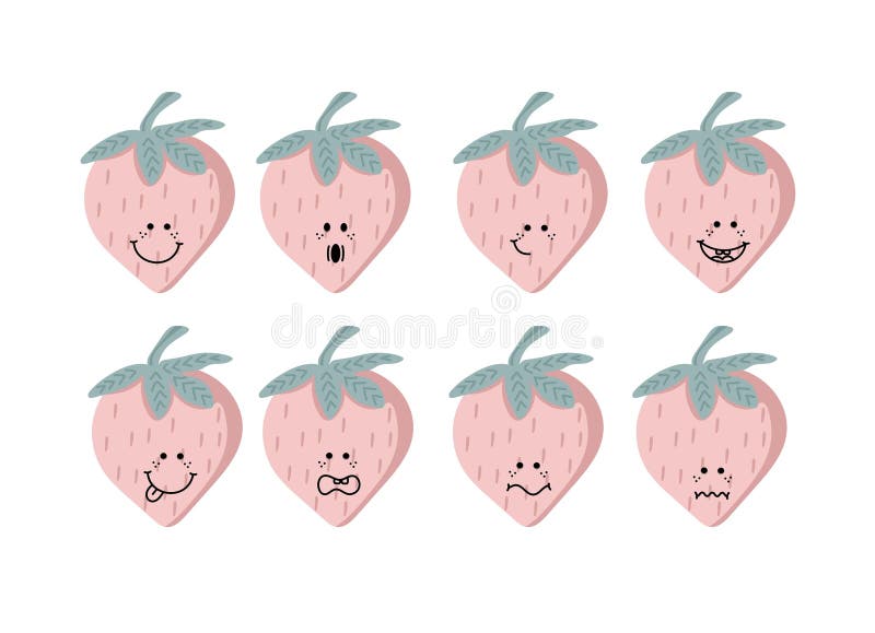 Emotional Support Strawberries look how cute they are, everyone will