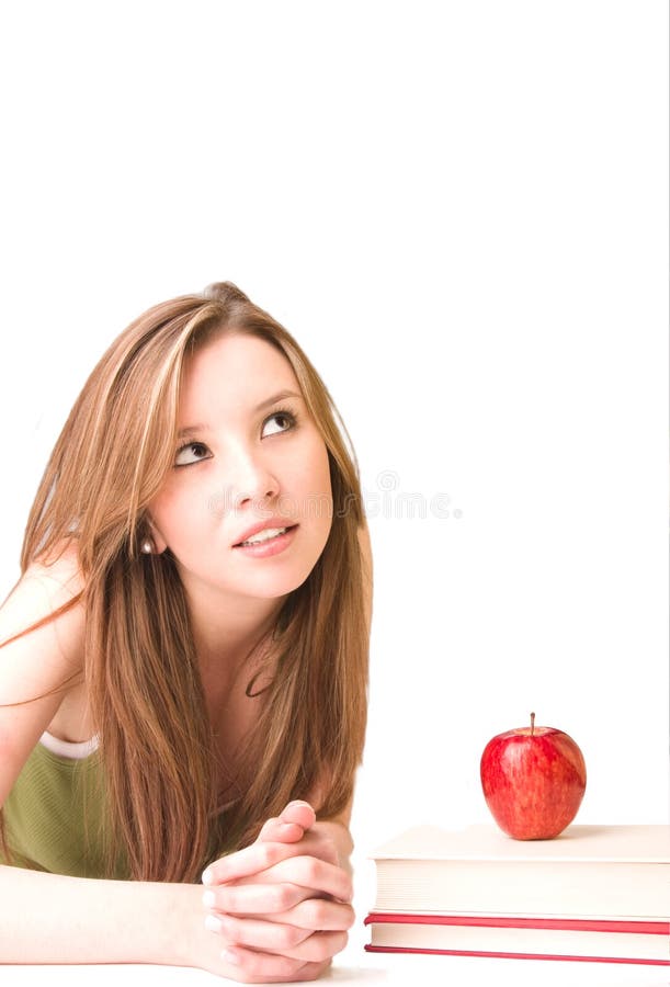 Beautiful studen stock images