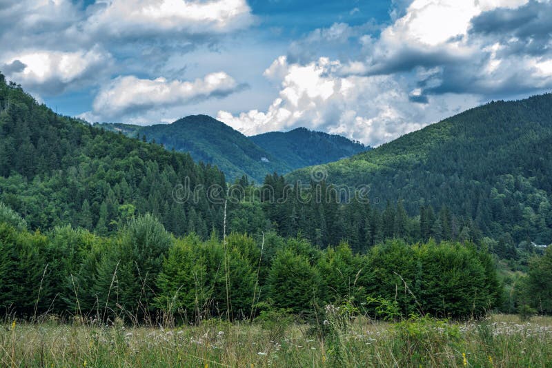 Beautiful summer landscape - High Tatras Mountains