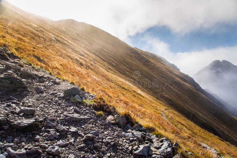 A beautiful summer mountain landscape in Tatry