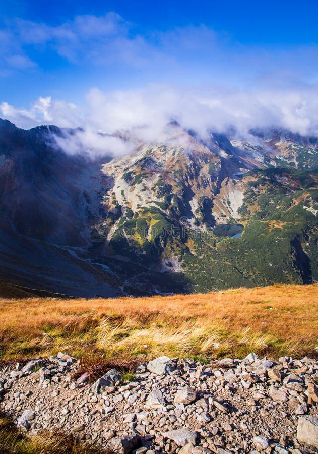 A beautiful summer mountain landscape in Tatry