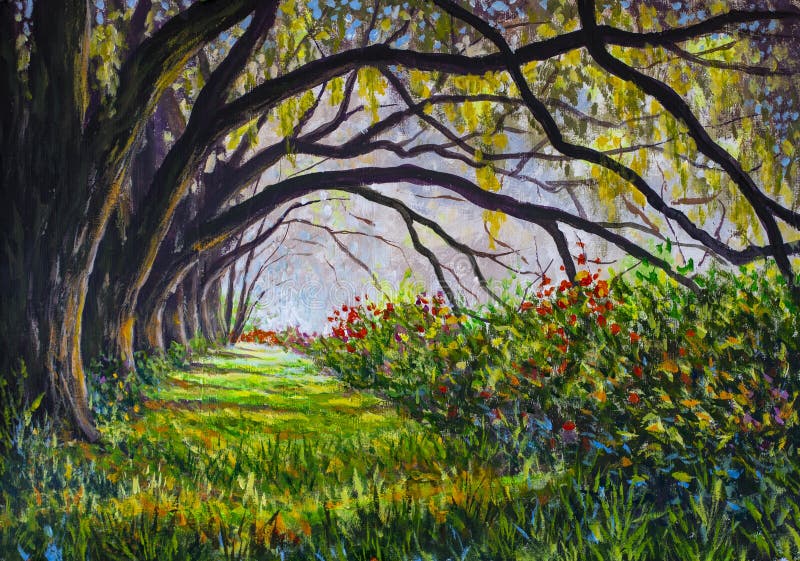 pic Beautiful Land Scape Painting 5 894 sunny landscape painting photos