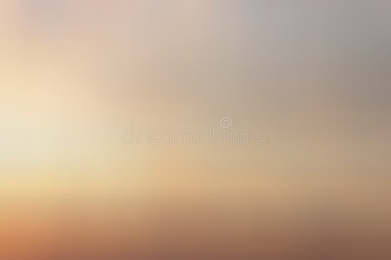 Beautiful Sunset Brown Orange Gradient Background Stock Photo Image
