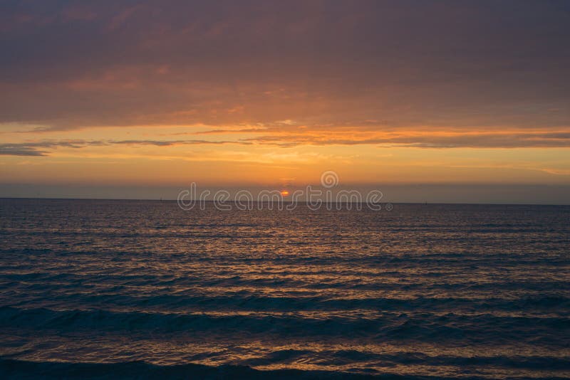 Beautiful sunset over the sea. Anapa, Krasnodar region, Russia stock photo Beautiful sunset over the sea. Anapa, Krasnodar region, Russia stock photo