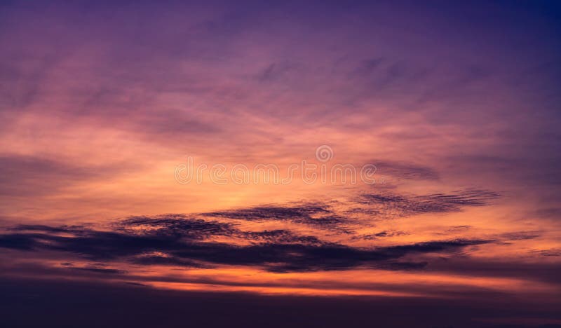 Beautiful Sunset Sky Purple Sky At Sunset Art Picture Of Sky And Dark