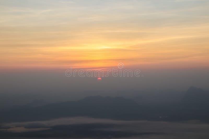 Beautiful sunset or sunrise sky above clouds with dramatic light royalty free stock photo Beautiful sunset or sunrise sky above clouds with dramatic light royalty free stock photo
