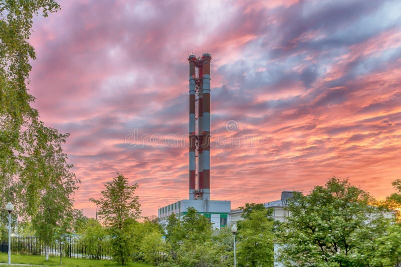 Sunset view in one of the most beautiful districts of Moscow Krylatskoe. Beautiful sunset view in one of the most beautiful districts of Moscow Krylatskoe stock image Sunset view in one of the most beautiful districts of Moscow Krylatskoe. Beautiful sunset view in one of the most beautiful districts of Moscow Krylatskoe stock image