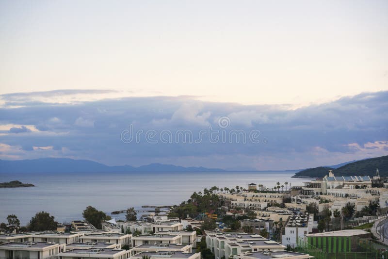 Beautiful Sunset view  at Yalikavak, Bodrum/Turkey. Beautiful Sunset view  at Yalikavak, Bodrum/Turkey