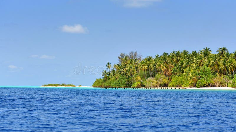 Beautiful tropical island Stock Photo