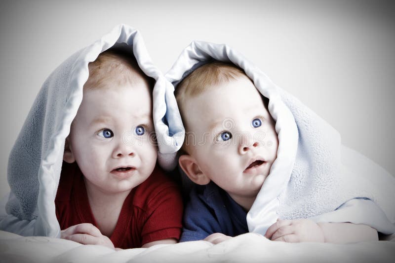 Beautiful twin babies