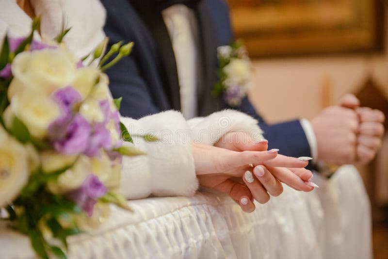 Beautiful Two Golden Wedding Rings. Made of Highest Quality Material