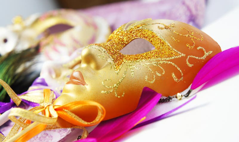 Venetian carnival masks, Venice, Italy. Venetian carnival masks, Venice, Italy