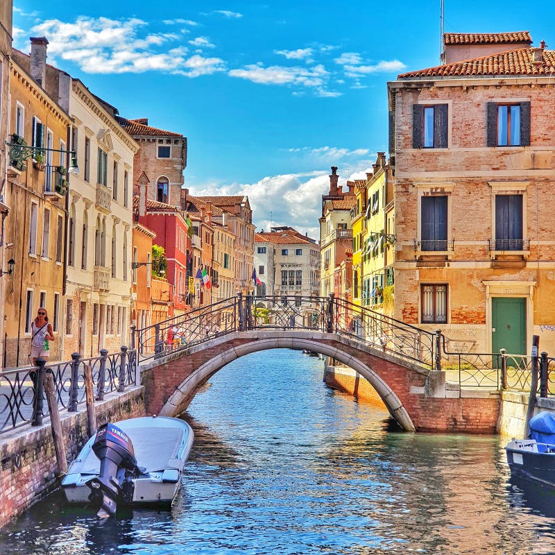 Beautiful Venice in Italy. royalty free stock image