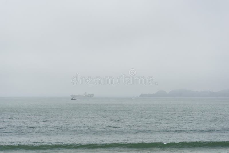 Beautiful view of Baker Beach in San Francisco stock photos Beautiful view of Baker Beach in San Francisco stock photos