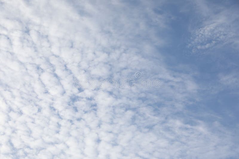 Beautiful view of blue sky with clouds royalty free stock photo