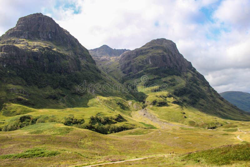 Beautiful View of Scottish Highlands Stock Image Image of europe