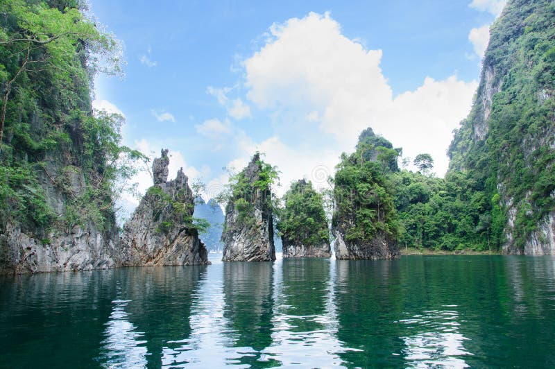 Khao sok Surat-thani stock image. Image of national, high - 30157943