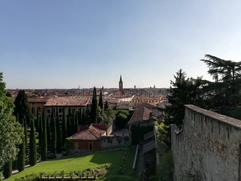 Skyline of Verona, Italy stock photo. Image of italy - 21684212
