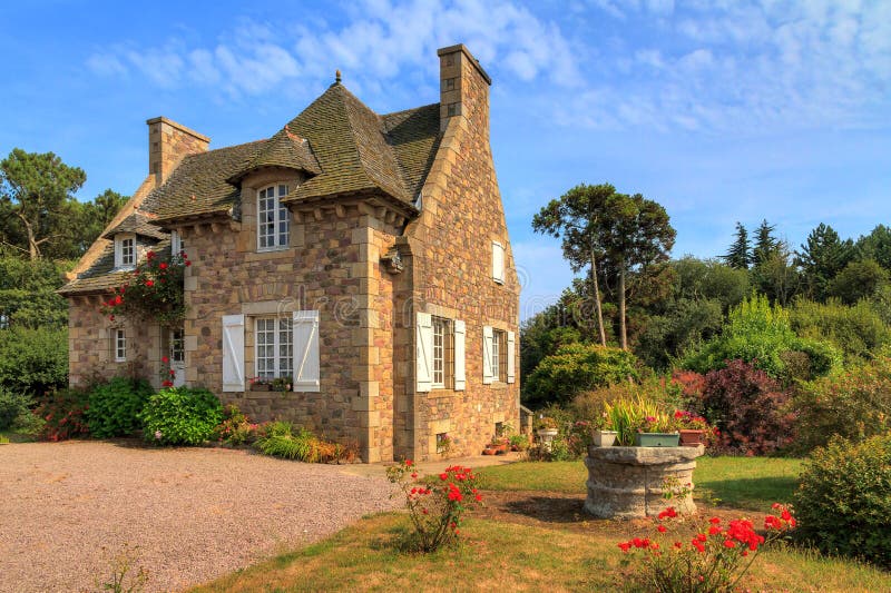 French country house in Brittany