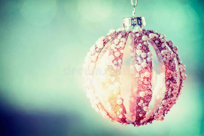 Beautiful Vintage Christmas ball, bokeh stock photos Beautiful Vintage Christmas ball, bokeh stock photos